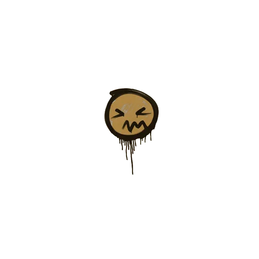 Sealed Graffiti | Grimace (Desert Amber)