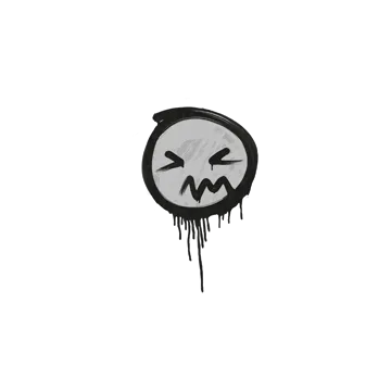 Sealed Graffiti | Grimace (Shark White)