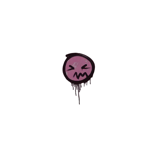 Sealed Graffiti | Grimace (Princess Pink)