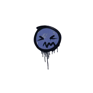Sealed Graffiti | Grimace (SWAT Blue)