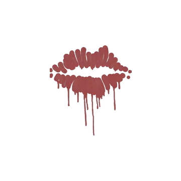 Sealed Graffiti | Kiss (Blood Red)