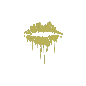 Sealed Graffiti | Kiss (Tracer Yellow)