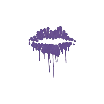 Sealed Graffiti | Kiss (Monster Purple)