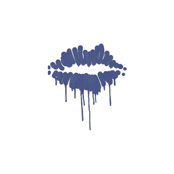 Sealed Graffiti | Kiss (SWAT Blue)
