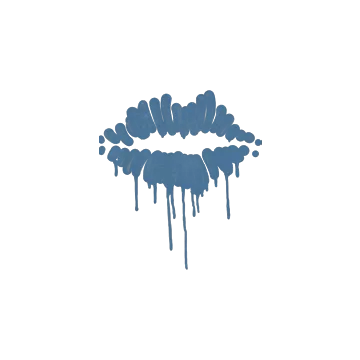 Sealed Graffiti | Kiss (Monarch Blue)