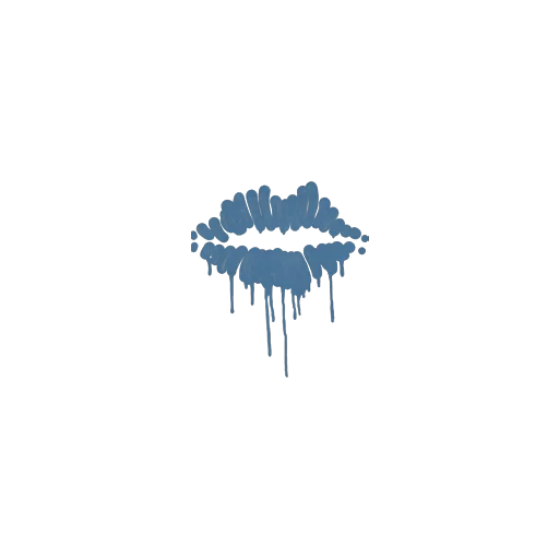 Sealed Graffiti | Kiss (Monarch Blue)