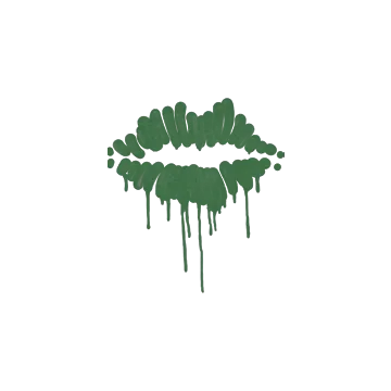 Sealed Graffiti | Kiss (Jungle Green)