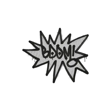 Sealed Graffiti | BOOM (Shark White)