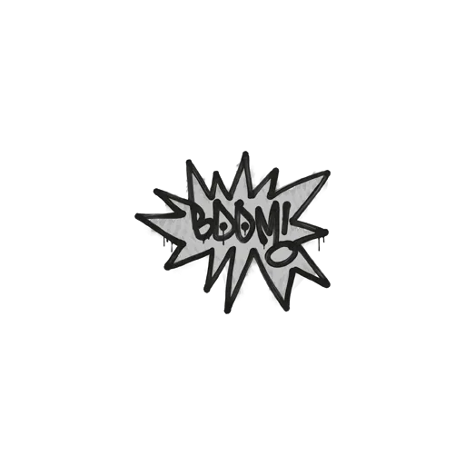 Sealed Graffiti | BOOM (Shark White)