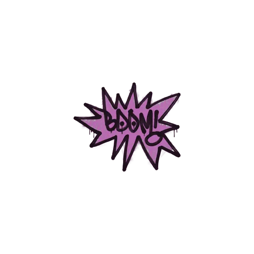 Sealed Graffiti | BOOM (Bazooka Pink)