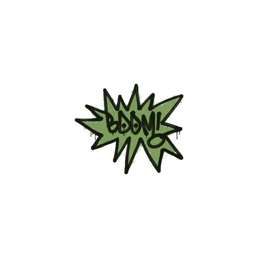 Sealed Graffiti | BOOM (Battle Green)