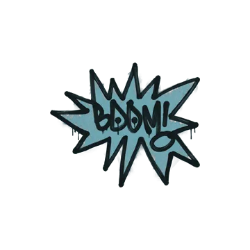 Sealed Graffiti | BOOM (Wire Blue)