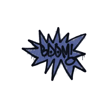 Sealed Graffiti | BOOM (SWAT Blue)