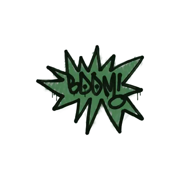 Sealed Graffiti | BOOM (Jungle Green)