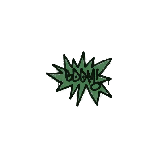 Sealed Graffiti | BOOM (Jungle Green)