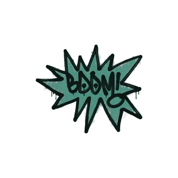 Sealed Graffiti | BOOM (Frog Green)