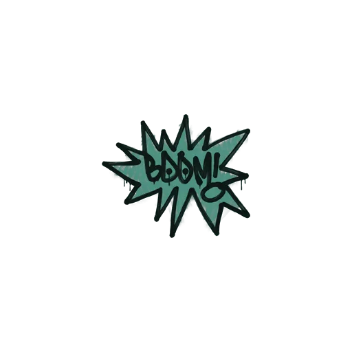 Sealed Graffiti | BOOM (Frog Green)