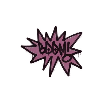 Sealed Graffiti | BOOM (Princess Pink)