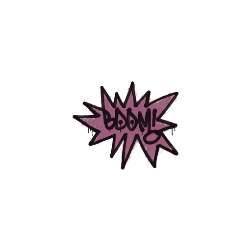 Sealed Graffiti | BOOM (Princess Pink)