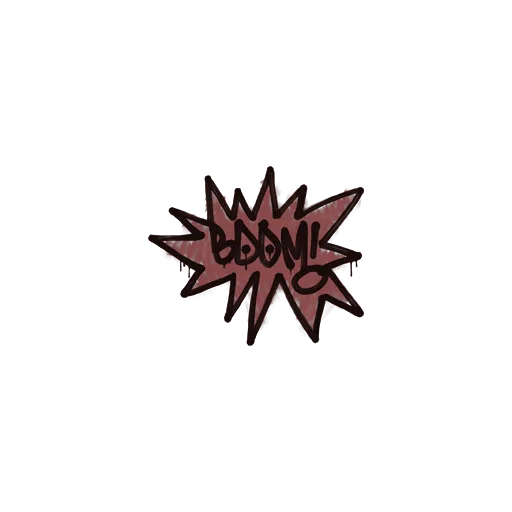 Sealed Graffiti | BOOM (Brick Red)
