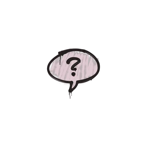 Sealed Graffiti | Question Mark (War Pig Pink)