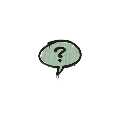 Sealed Graffiti | Question Mark (Cash Green)