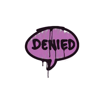Sealed Graffiti | Denied (Bazooka Pink)