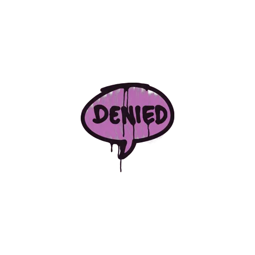 Sealed Graffiti | Denied (Bazooka Pink)
