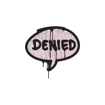 Sealed Graffiti | Denied (War Pig Pink)