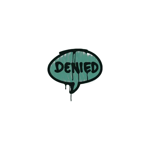 Sealed Graffiti | Denied (Frog Green)