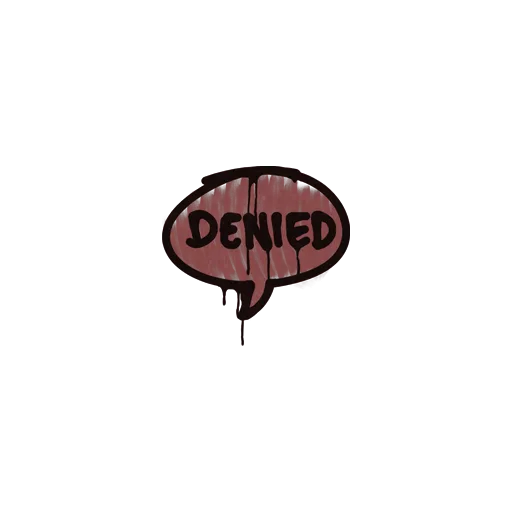 Sealed Graffiti | Denied (Brick Red)