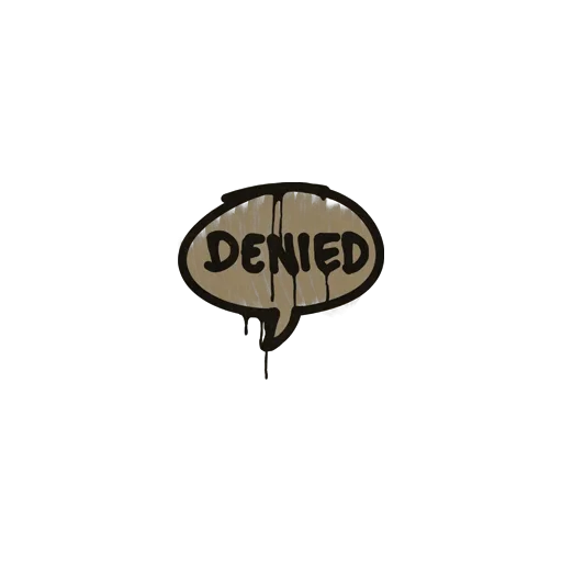 Sealed Graffiti | Denied (Dust Brown)