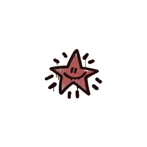 Sealed Graffiti | Shining Star (Blood Red)