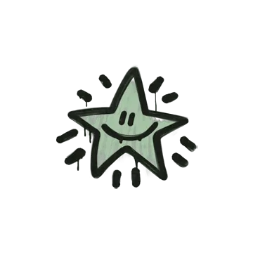 Sealed Graffiti | Shining Star (Cash Green)