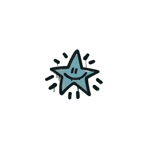 Sealed Graffiti | Shining Star (Wire Blue)