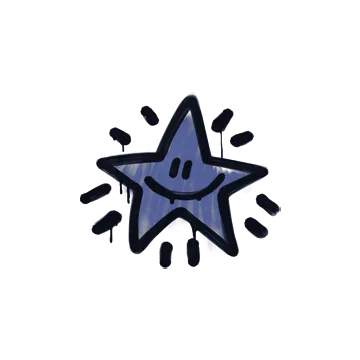 Sealed Graffiti | Shining Star (SWAT Blue)