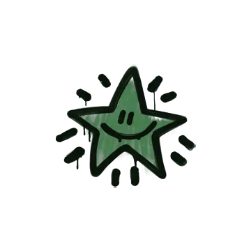 Sealed Graffiti | Shining Star (Jungle Green)