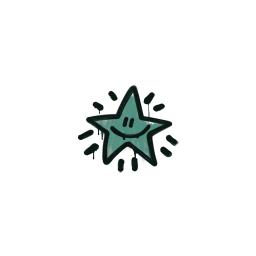 Sealed Graffiti | Shining Star (Frog Green)