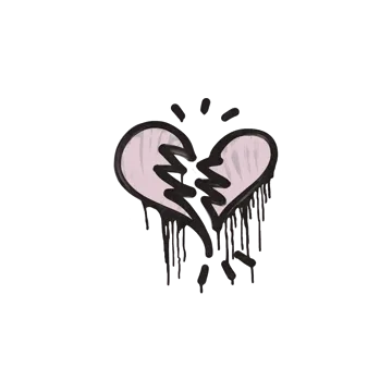 Sealed Graffiti | Broken Heart (War Pig Pink)