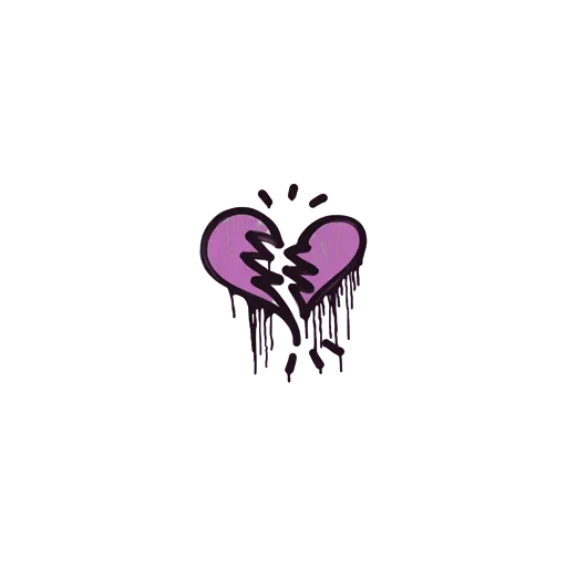 Sealed Graffiti | Broken Heart (Bazooka Pink)