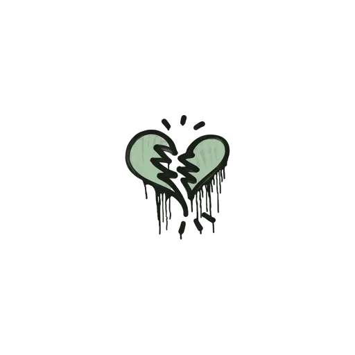 Sealed Graffiti | Broken Heart (Cash Green)