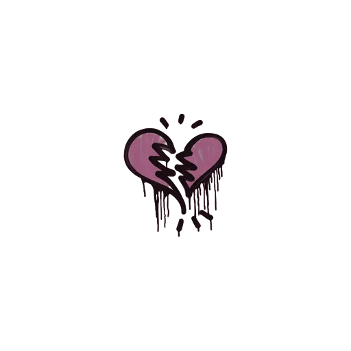 Sealed Graffiti | Broken Heart (Princess Pink)