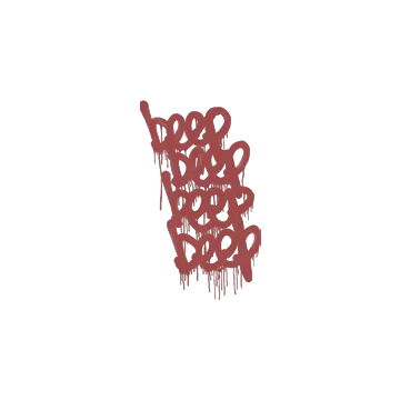 Sealed Graffiti | BEEP (Blood Red)
