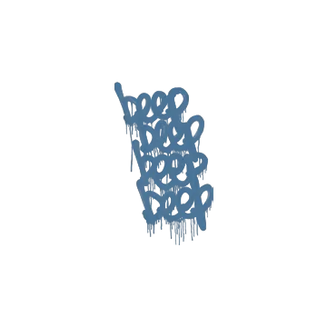 Sealed Graffiti | BEEP (Monarch Blue)