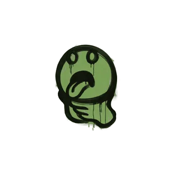 Sealed Graffiti | Choke (Battle Green)
