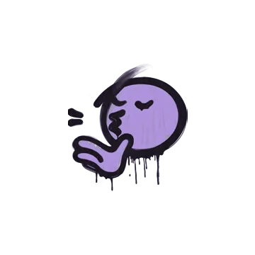 Sealed Graffiti | Chef Kiss (Violent Violet)