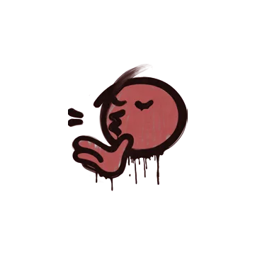 Sealed Graffiti | Chef Kiss (Blood Red)