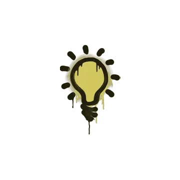 Sealed Graffiti | Lightbulb (Tracer Yellow)