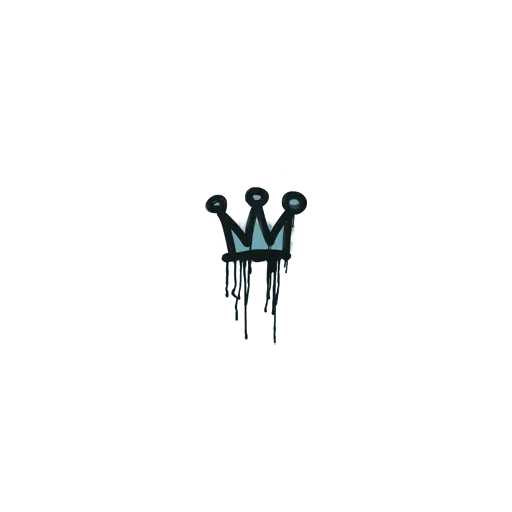 Sealed Graffiti | Little Crown (Wire Blue)