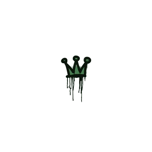 Sealed Graffiti | Little Crown (Jungle Green)